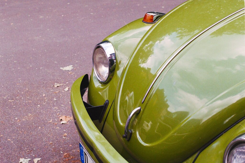 VW Beetle green